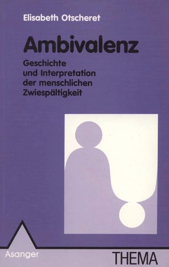 Buchcover Ambivalenz von Elisabeth Otscheret